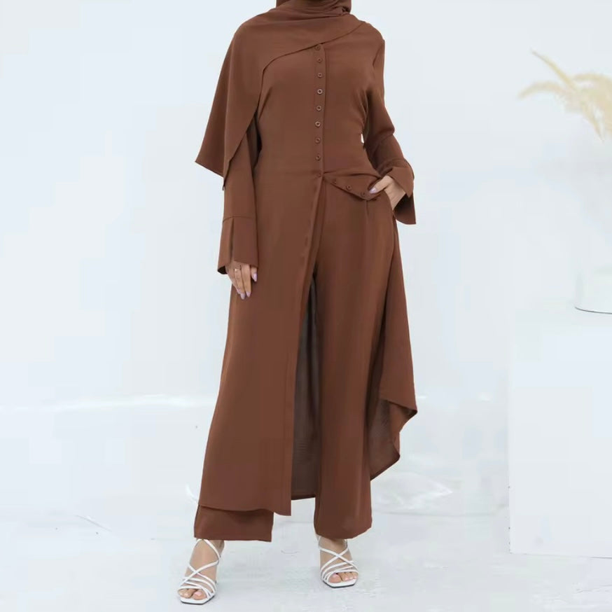 Amani - Button Down Set