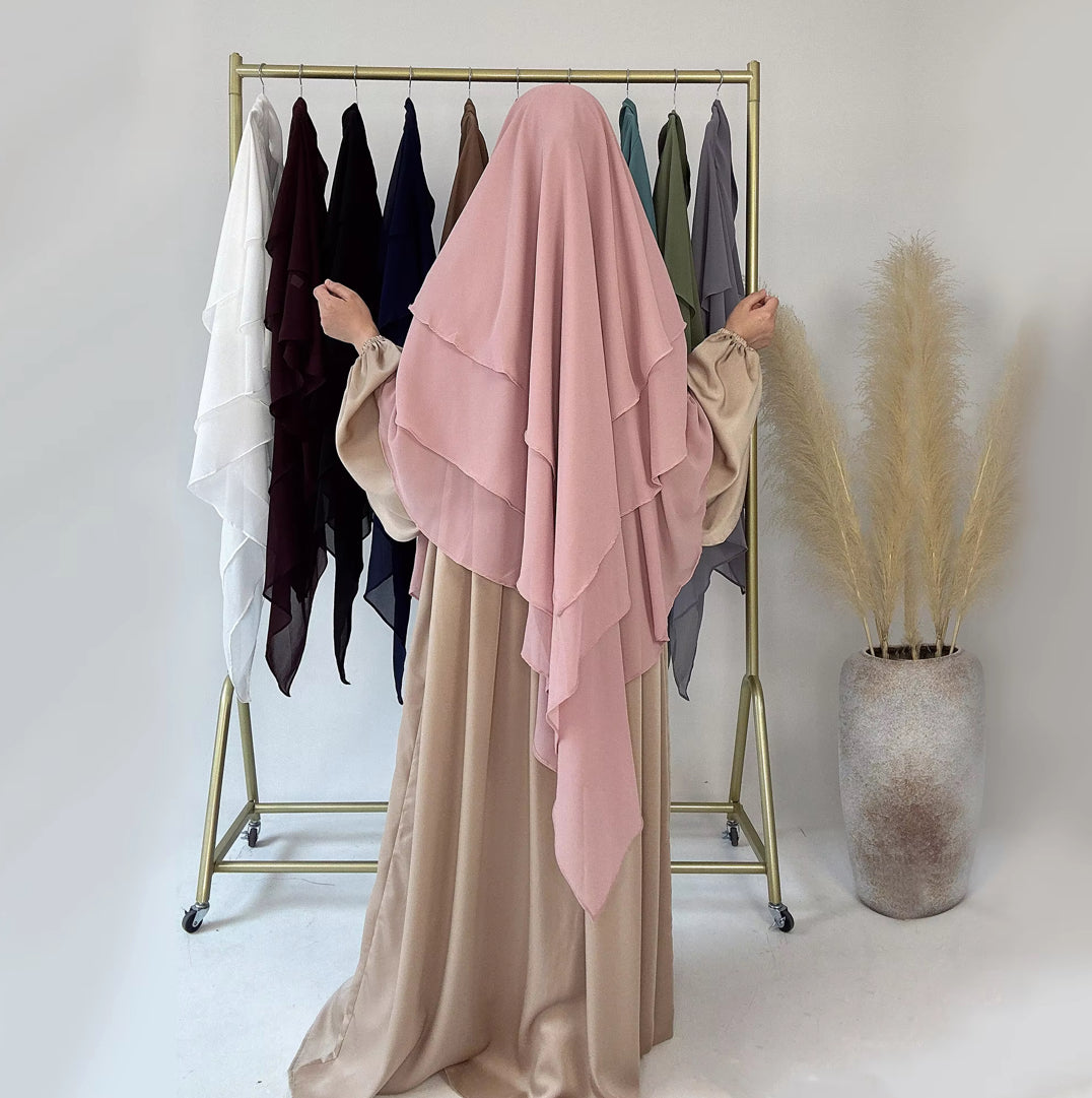 Waterfall Layered Khimar