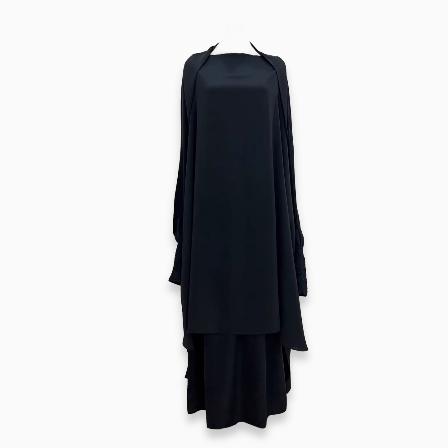 Two Piece Ruffle Sleeve Jilbab