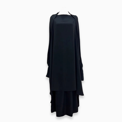 Two Piece Ruffle Sleeve Jilbab