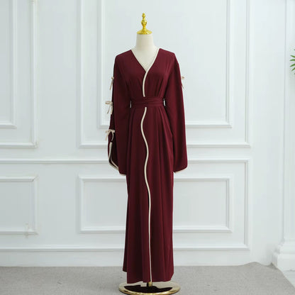Reem - Bow Detail Abaya Set