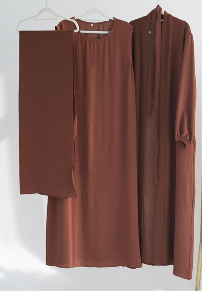 Iman Balloon Sleeve Wrinkle Set