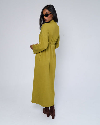 Autumn is Here - Closed Sweater Abaya