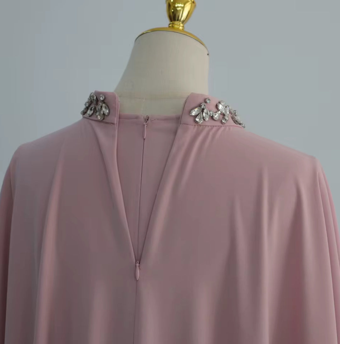 Starry Night Cloak - Gem Lined Dress Set