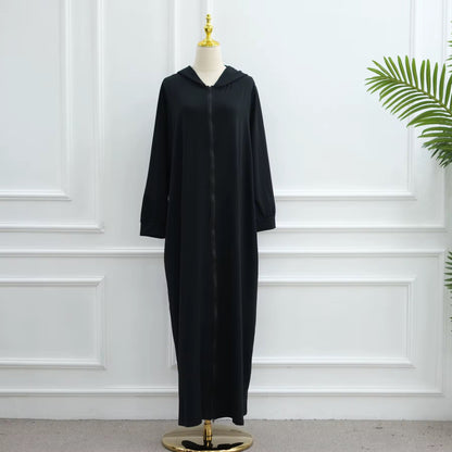Leya - Modest Activewear Hoodie Abaya