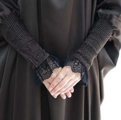 Lace Sleeve Jilbab