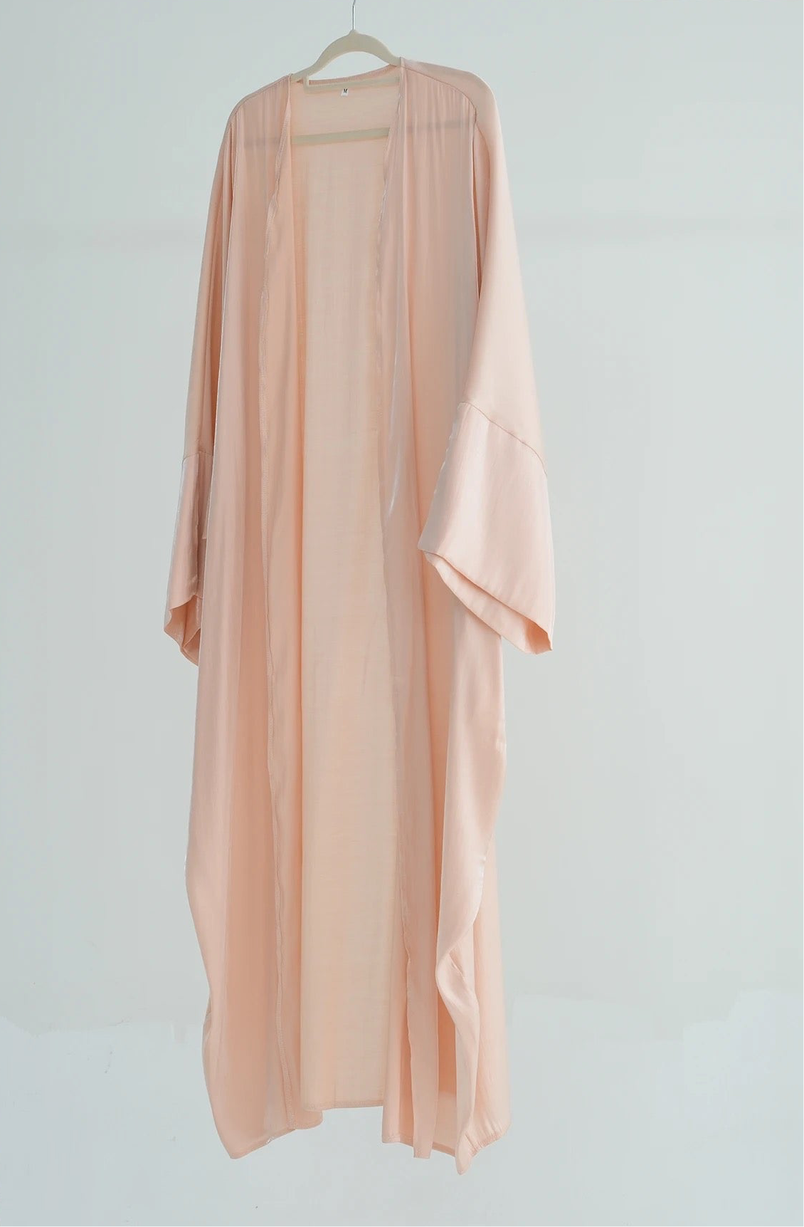 Shimmer Slit-Sleeve Abaya