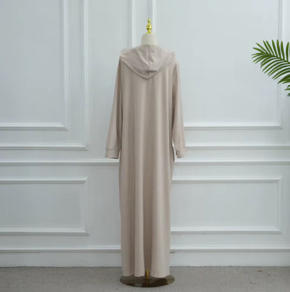 Leya - Modest Activewear Hoodie Abaya