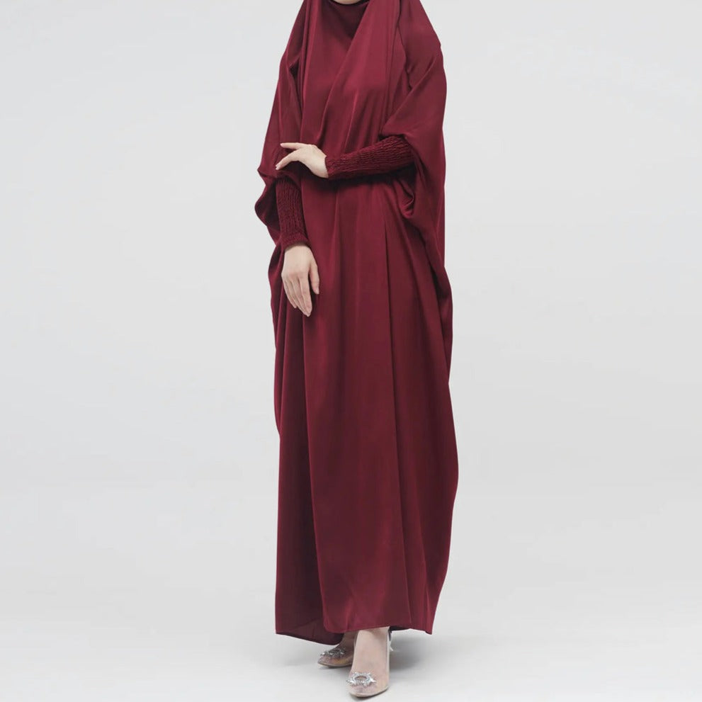 Nawal Ruffle Sleeve Jilbab