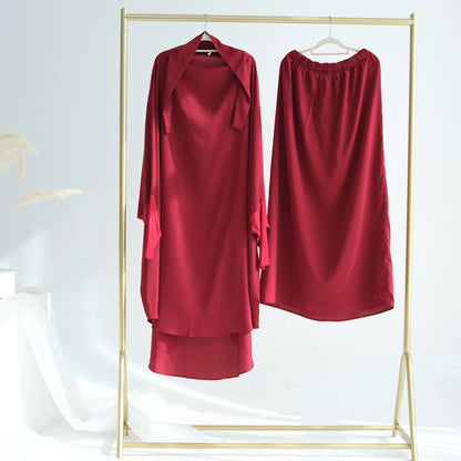 Two Piece Jilbab Set