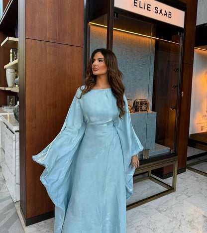 Unforgettable - Organza Shimmer Butterfly Kaftan