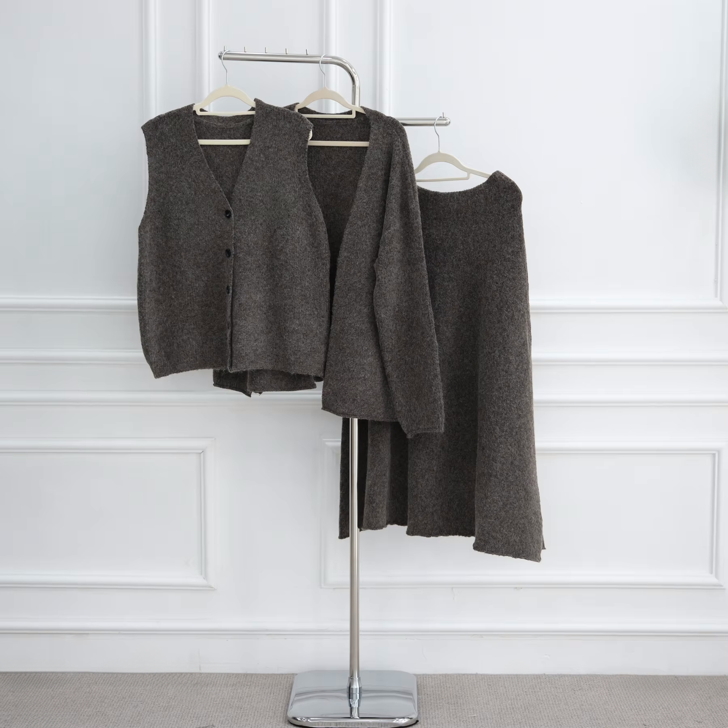 Nuha - 3 Piece Sweater Set