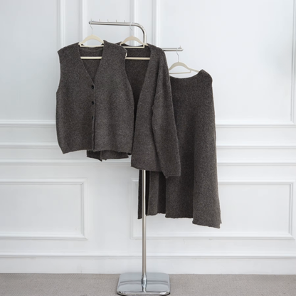 Nuha - 3 Piece Sweater Set