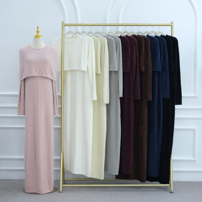 Aspen - Off-the-Shoulder Maxi Dress Set