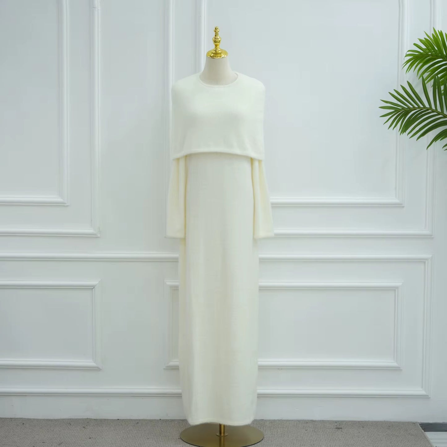 Aspen - Off-the-Shoulder Maxi Dress Set