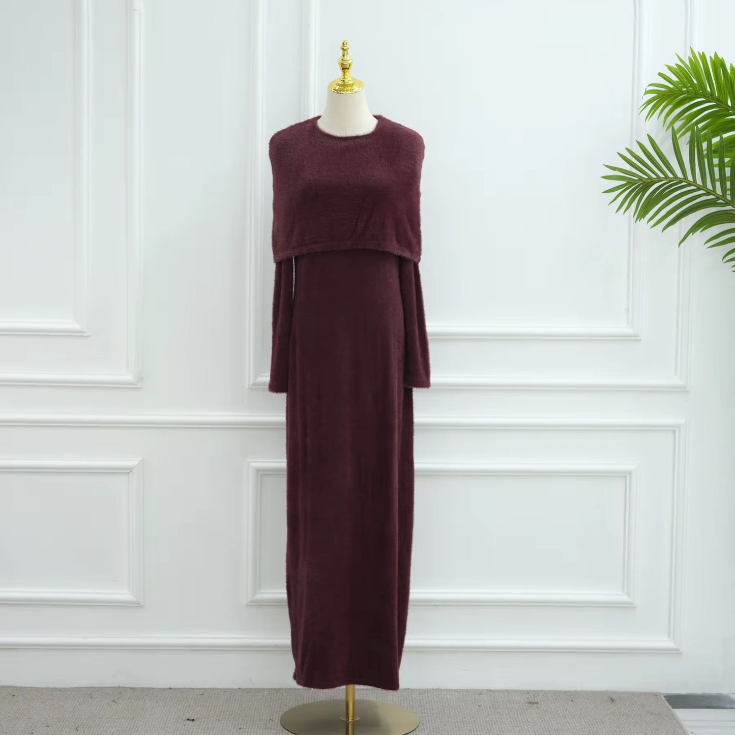 Aspen - Off-the-Shoulder Maxi Dress Set
