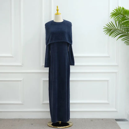 Aspen - Off-the-Shoulder Maxi Dress Set