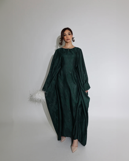 Rumaisa Sheen Jacquard Kaftan