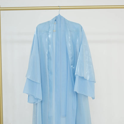 Double Trouble - Reversible Organza Chiffon Abaya