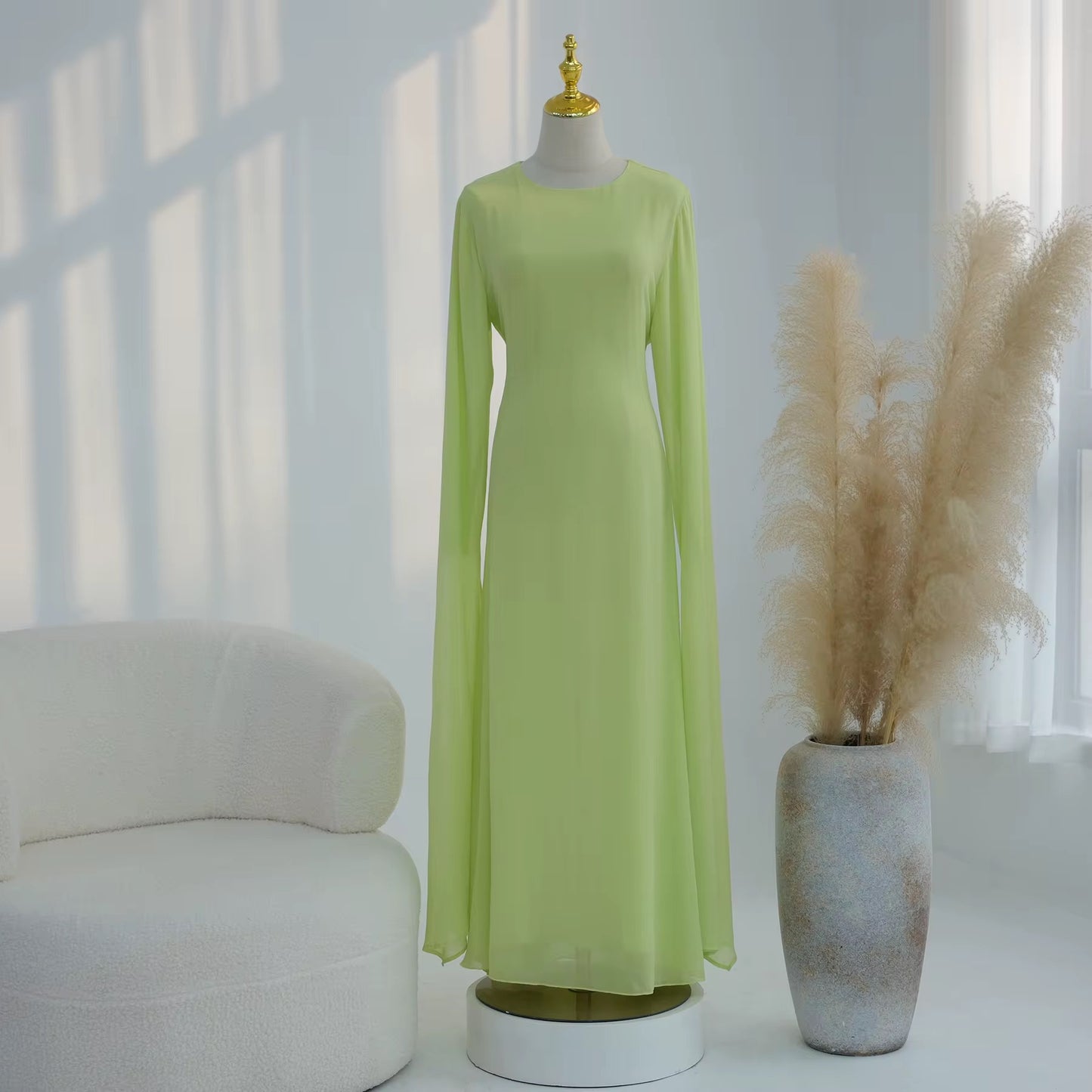 Dunia - Floor Length Sleeve Dress