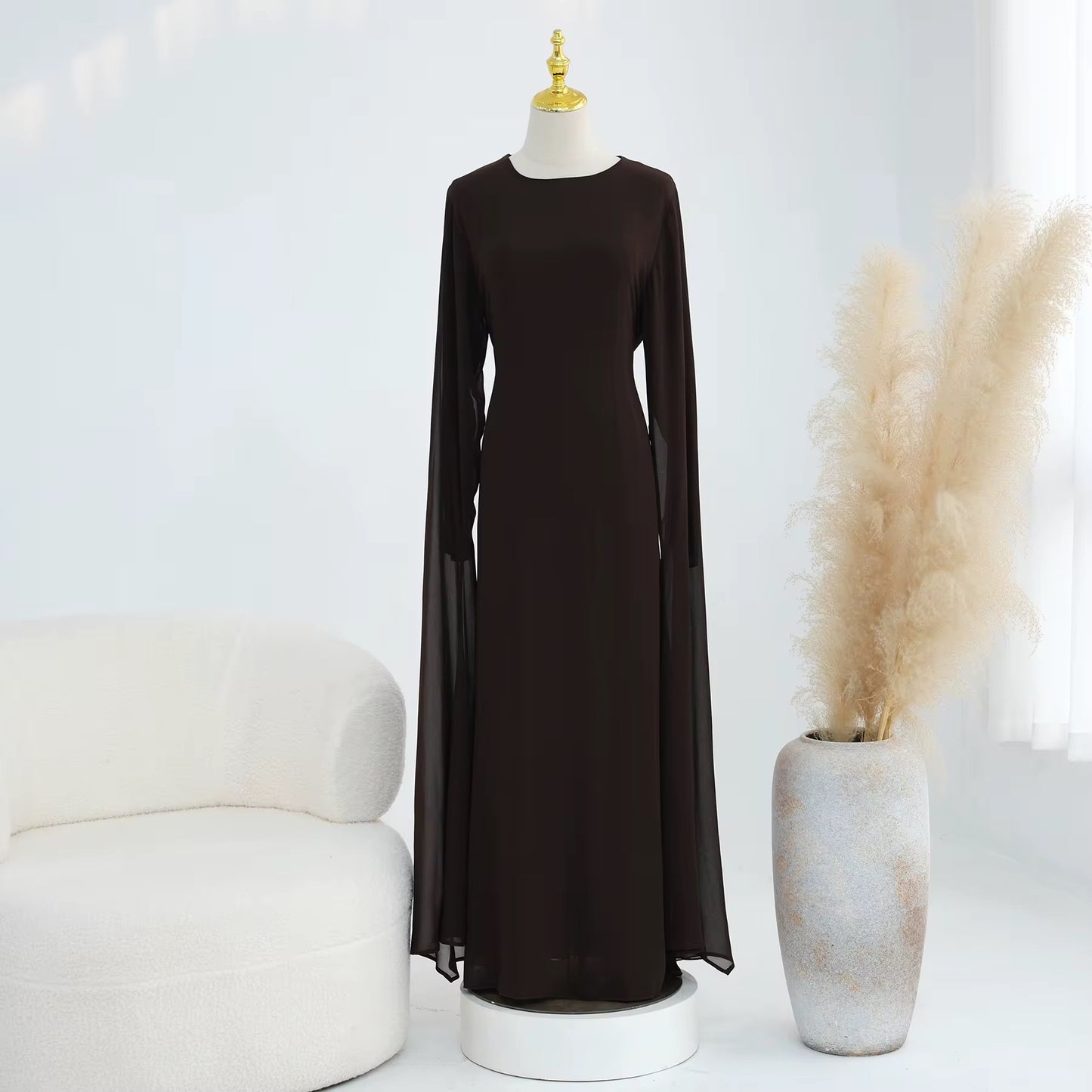Dunia - Floor Length Sleeve Dress