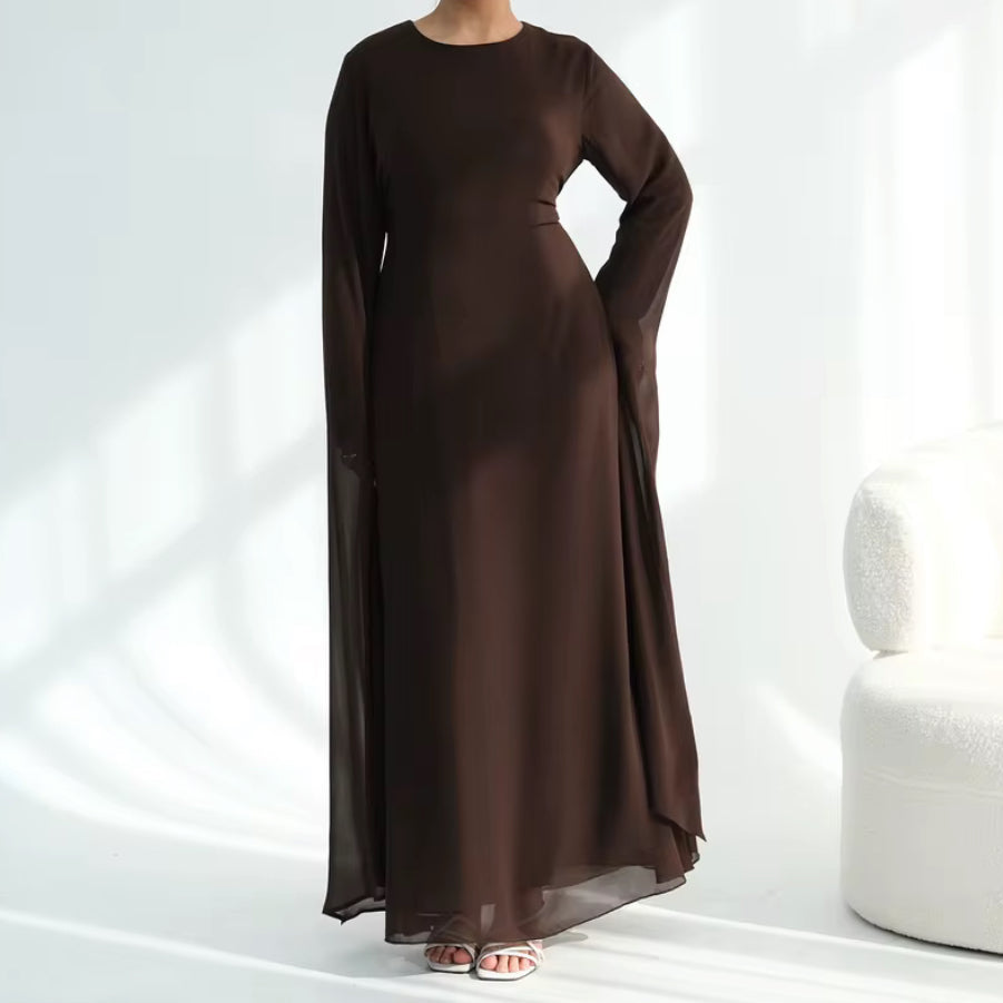 Dunia - Floor Length Sleeve Dress