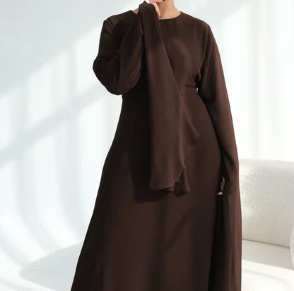 Dunia - Floor Length Sleeve Dress
