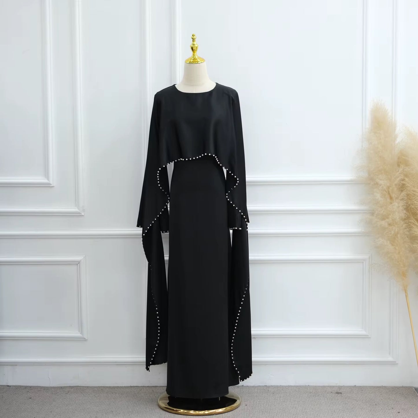 Durrah Cape - Pearl Lined Dress Set