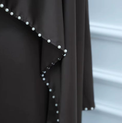 Durrah Cape - Pearl Lined Dress Set