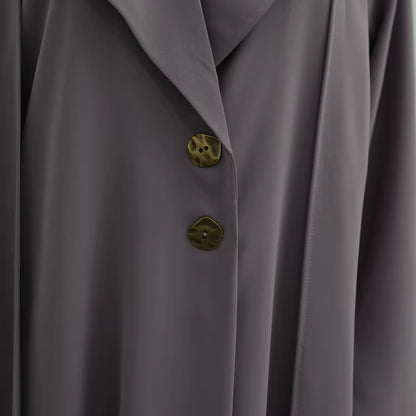 Noora Minimal Button Abaya
