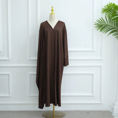 Royalty - Suede Cape Abaya
