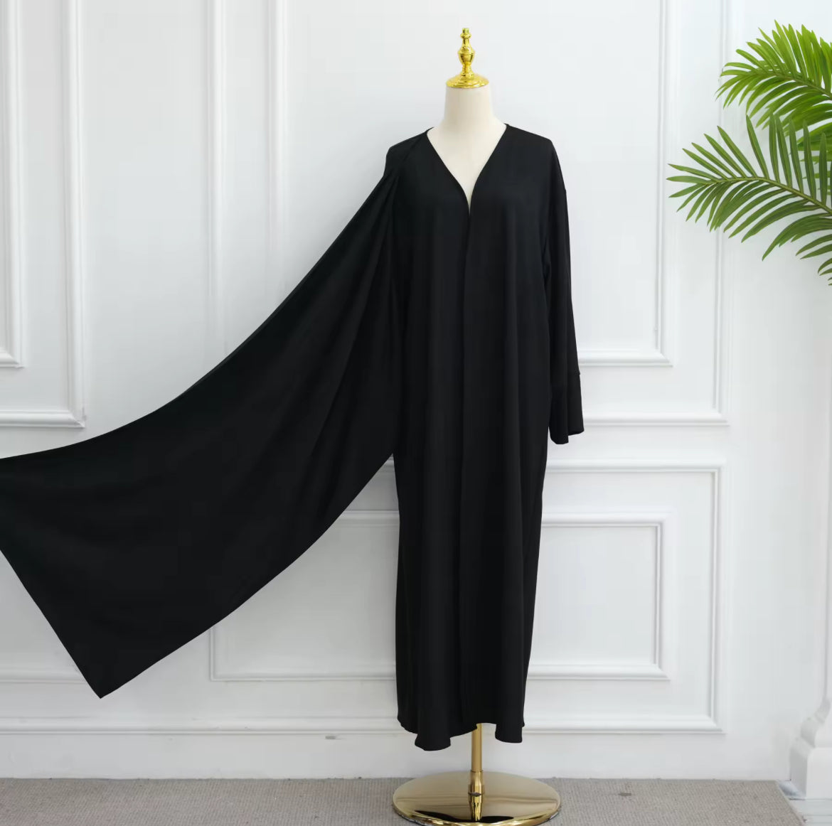 Royalty - Suede Cape Abaya