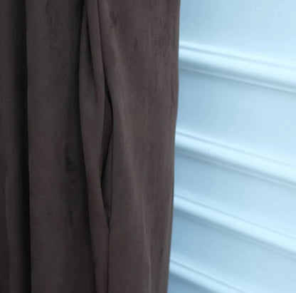 Royalty - Suede Cape Abaya