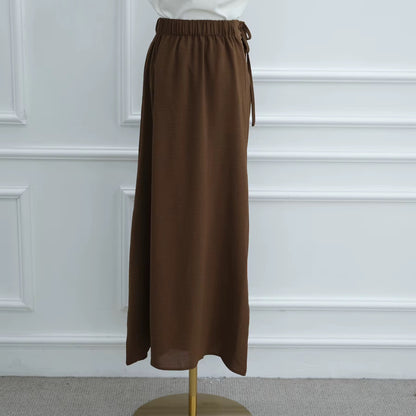 Zeenah - Abaya & Cinch Skirt Set