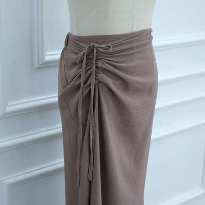Zeenah - Abaya & Cinch Skirt Set