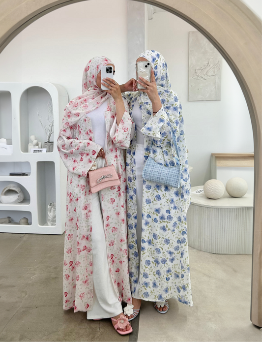 Rawdah Floral Abaya