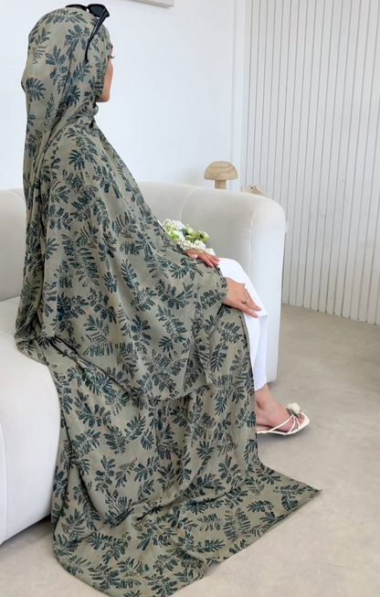 Rawdah Floral Abaya