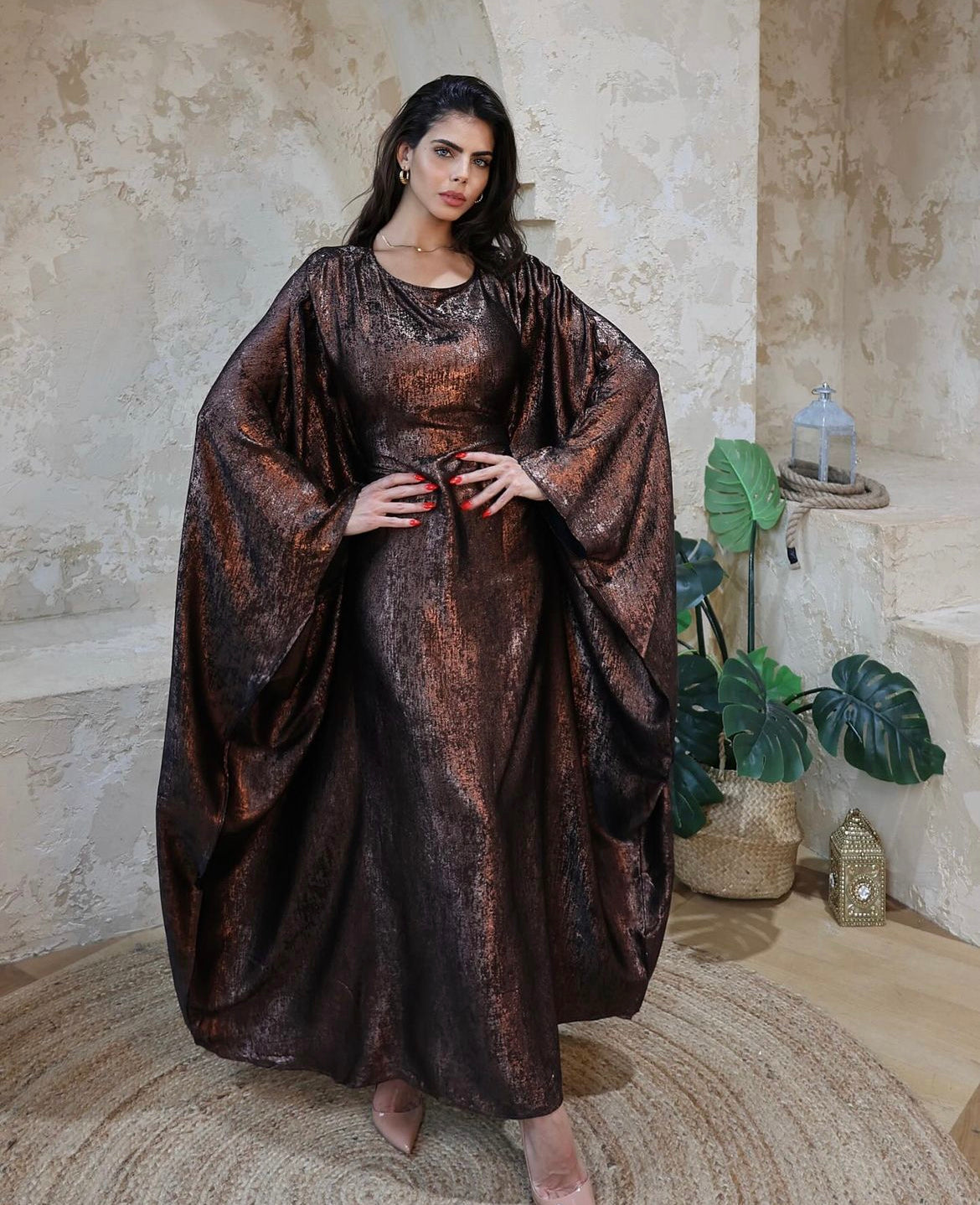 Hollywood - Velvet Inspired Butterfly Kaftan