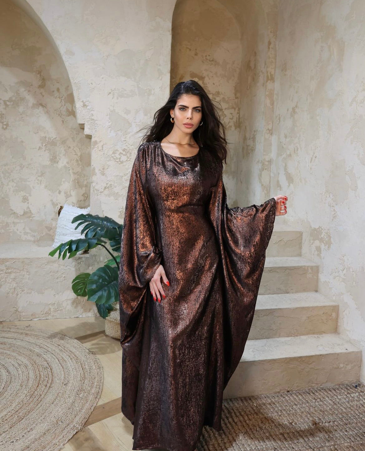 Hollywood - Velvet Inspired Butterfly Kaftan