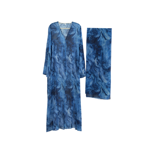 Bahr Marmar Marble Abaya Set
