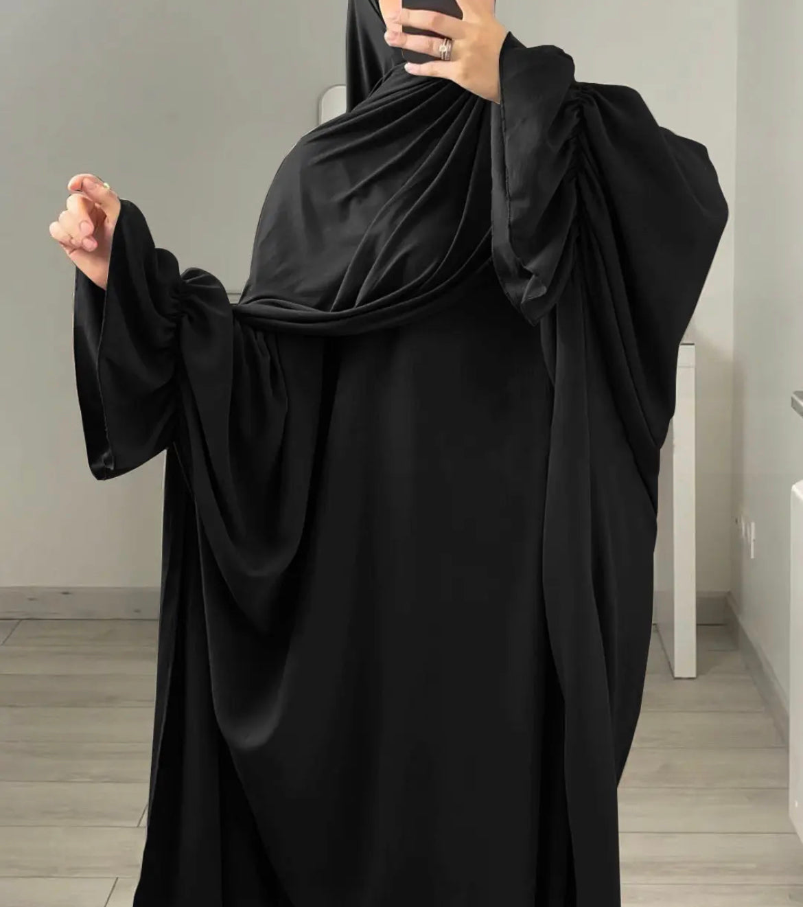 Asiyah Prayer Abaya with Matching Hijab