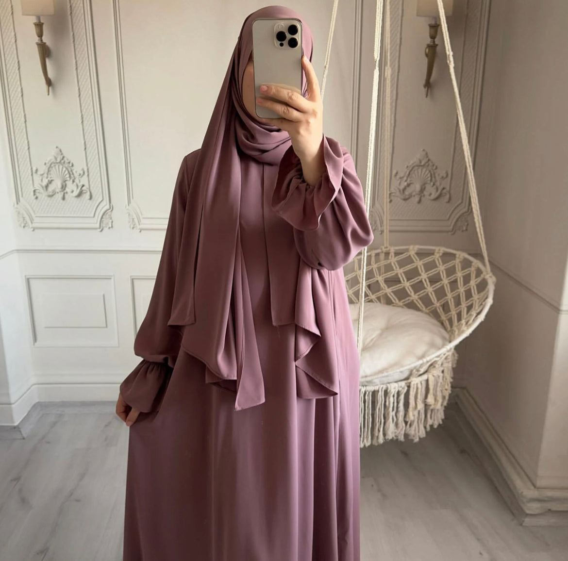 Maysoon Prayer Abaya With Attached Hijab