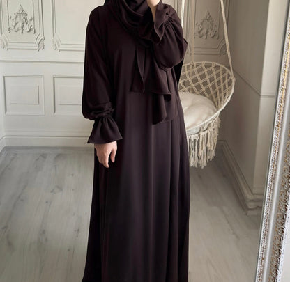 Maysoon Prayer Abaya With Attached Hijab