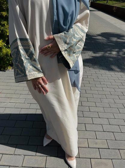 Karima Embroidered Sleeve Abaya