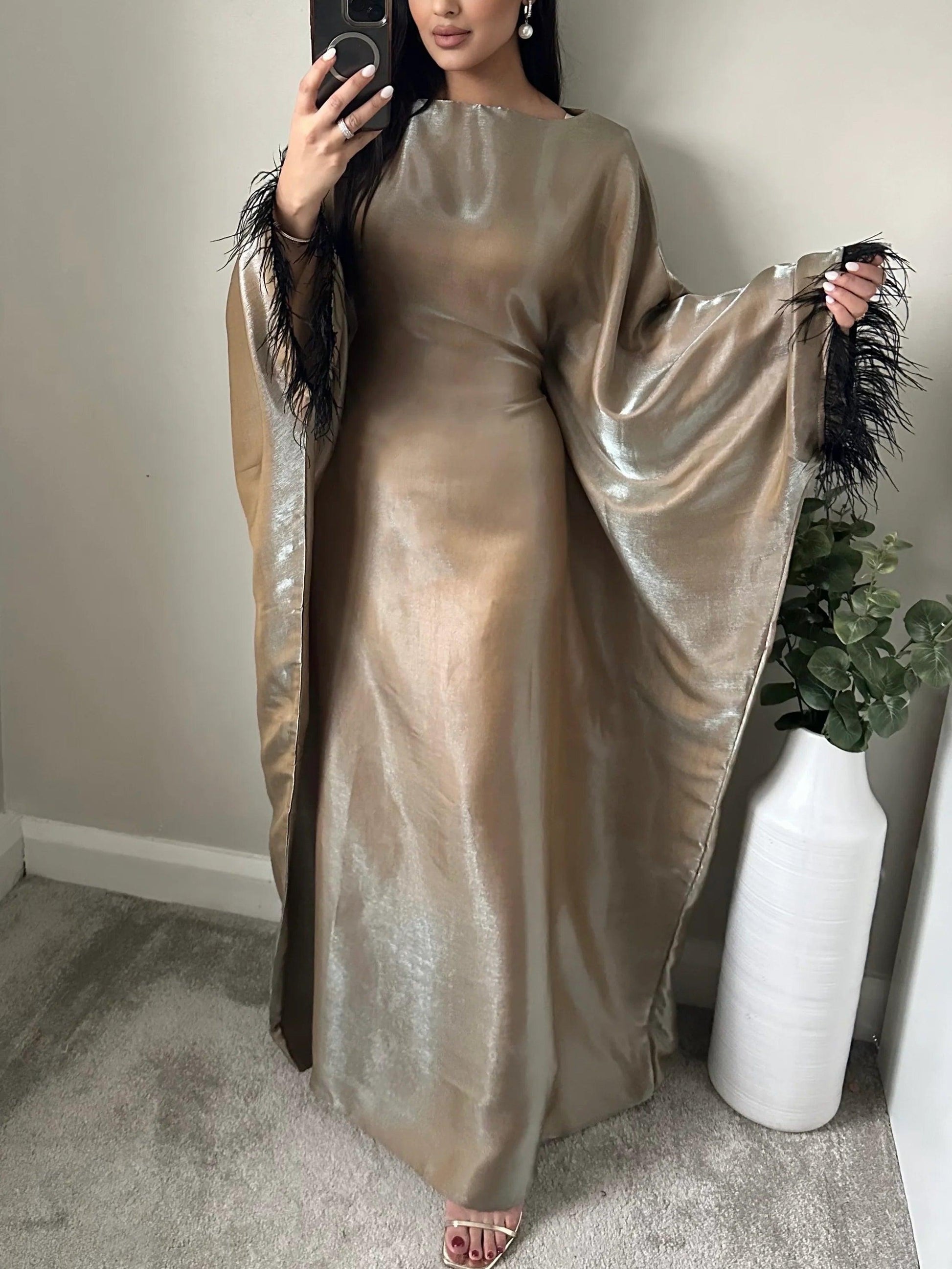 sheen kaftan dress Pearl Sheen Kaftan Dress Esm New York