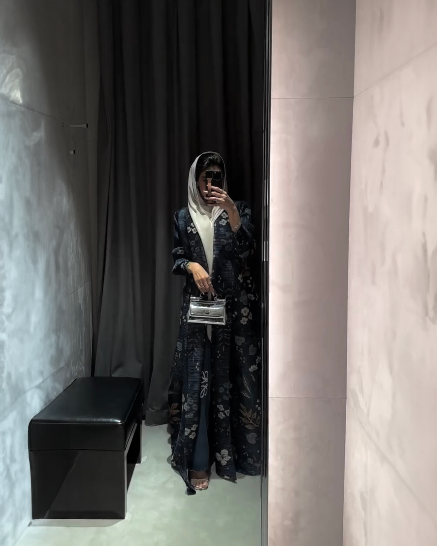 Rania Pleat Abaya
