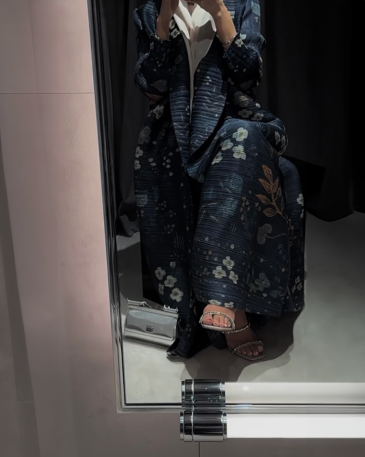 Rania Pleat Abaya