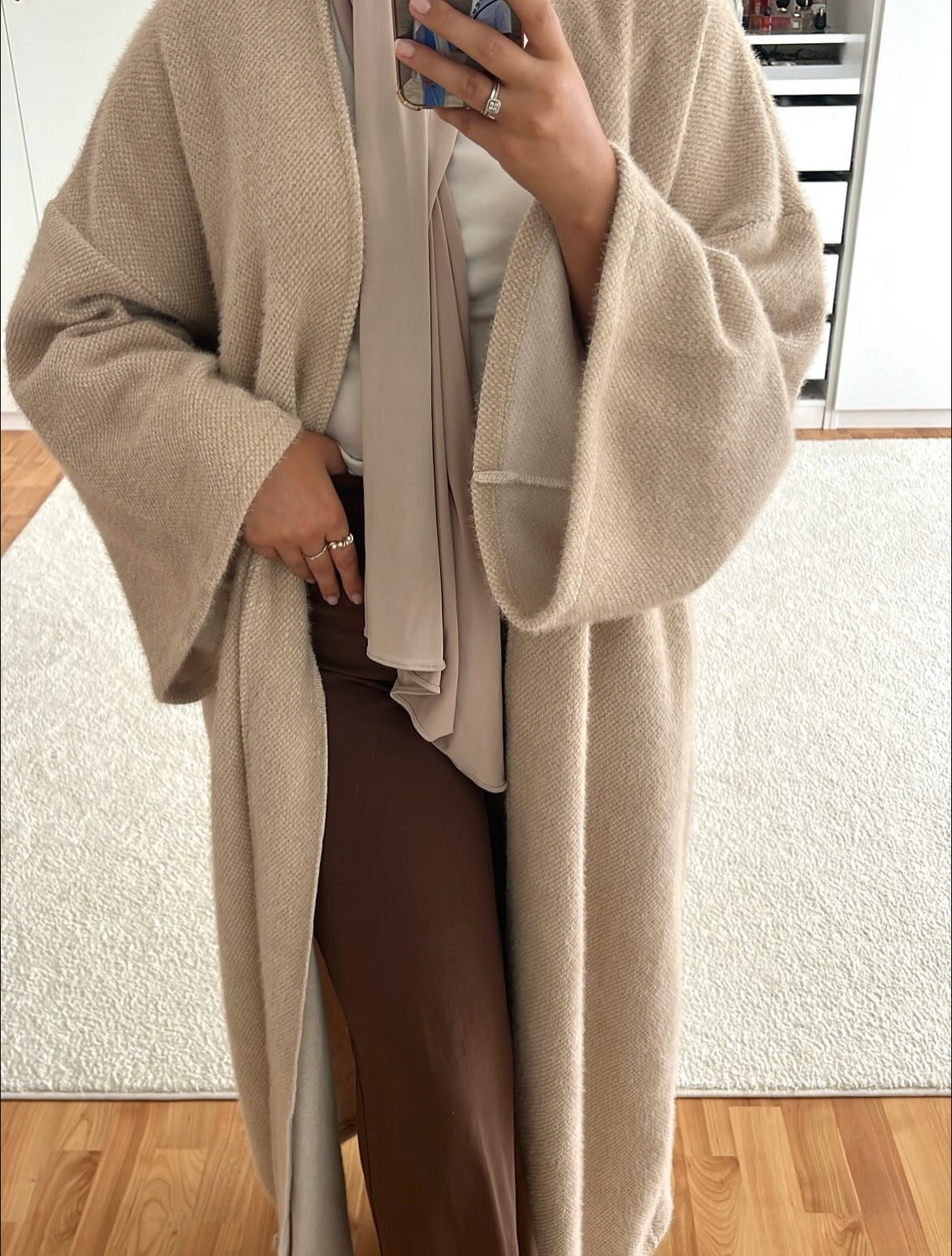 Teddy - Oversized Sleeve Abaya