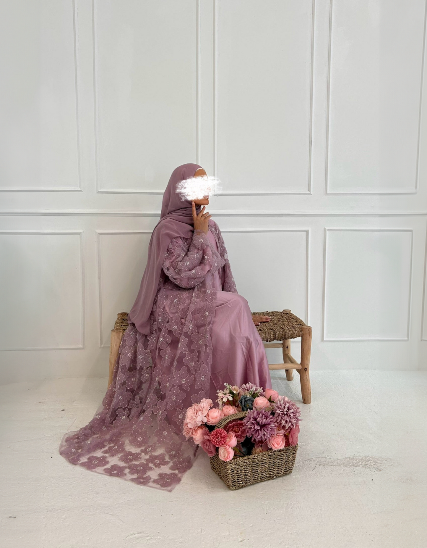 Haneen Bloom Abaya Set