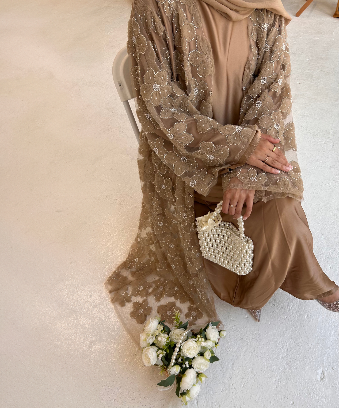 Haneen Bloom Abaya Set